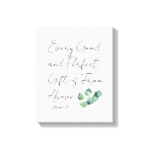 Canvas de Escritura Eucalyptus Baby Girl