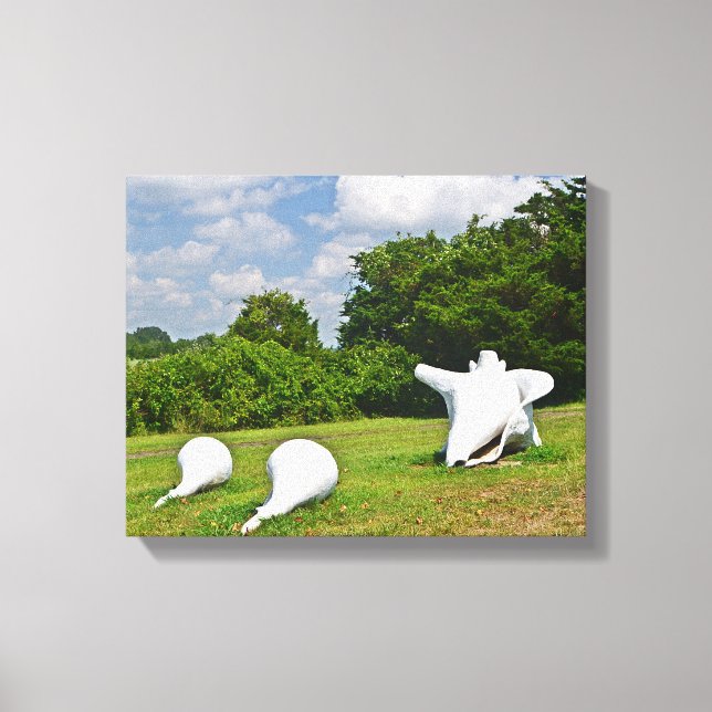 Canvas de escultura da Seashell (Frente)