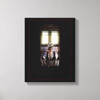 Canvas de escultura de mármore neoclássica