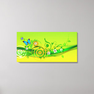 Canvas de explosão de primavera