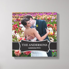 Canvas de Foto de Casamento