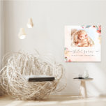 Canvas de Fotografias de Novos Nascimentos<br><div class="desc">Perfeito para o infantário de uma menina ou qualquer decoração de quarto. Perfeito para o quarto do seu bebê,  foyer ou qualquer outro quarto na sua adorável casa. Visite totkorner.com para mais informações!</div>