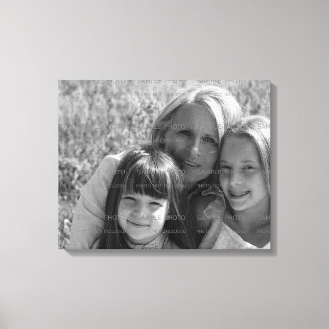 Canvas de Fotografias Personalizada | DIA DE AS MÃ (Frente)