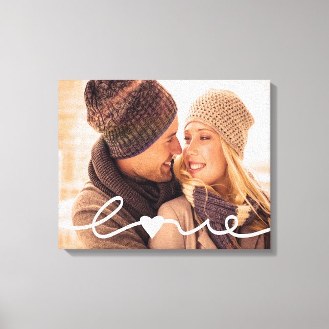 Canvas de Fotografias Personalizada | Manuscrito (Frente)