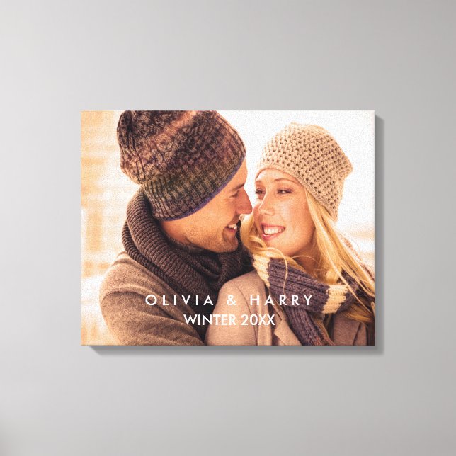 Canvas de Fotografias Personalizada - Sobreposição (Frente)