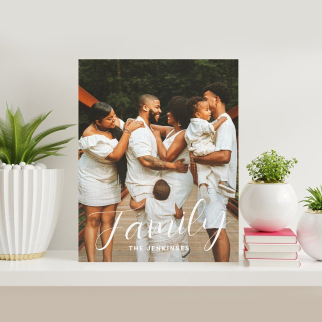 Canvas de Fotografias Personalizadas da Família (Criador carregado)