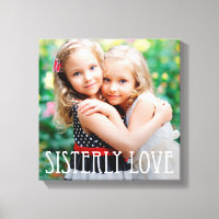 Canvas de Fotografias Personalizadas de Amor Siste