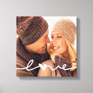 Canvas de Fotos Personalizada  Sobreposição De A