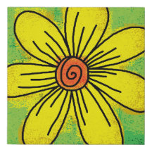 Canvas de girassol