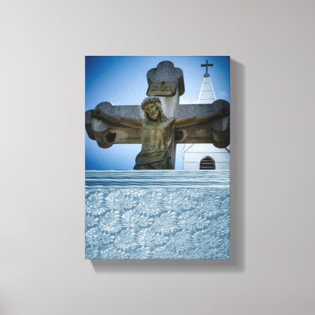 Canvas de impressão de tela estendida por Cristo J (Frente)