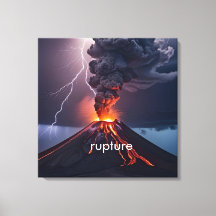 Canvas de interrupção personalizada com tempestade