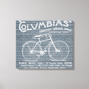 Canvas de Jeans antigos e fascinados