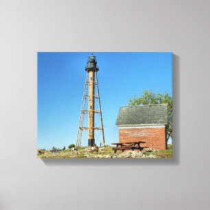 Canvas de Massachusetts do Farol de Marblehead