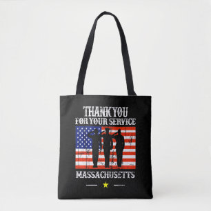 Canvas de Massachusetts Tote Bag