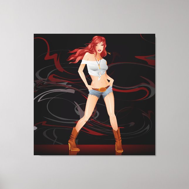 Canvas de Modelo Daisy Dukes (Frente)