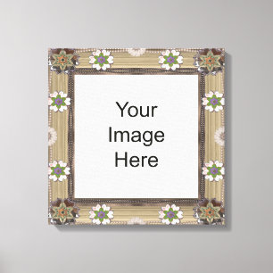 Canvas de modelo de foto do gem e do Bead