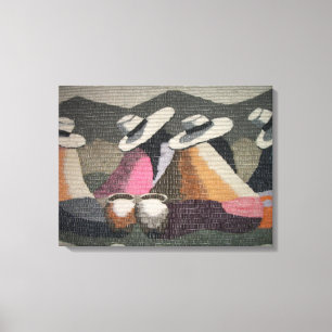 Canvas de Muro das Raparigas do Peru