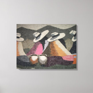 Canvas de Muro das Raparigas do Peru