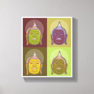 Canvas de Na moda Moderna com Pop de Arte Buda