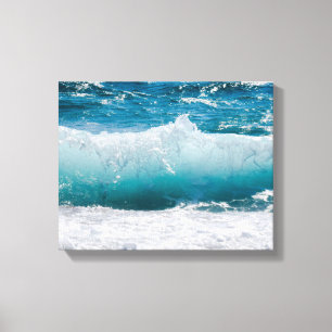 canvas de ondas oceânicas