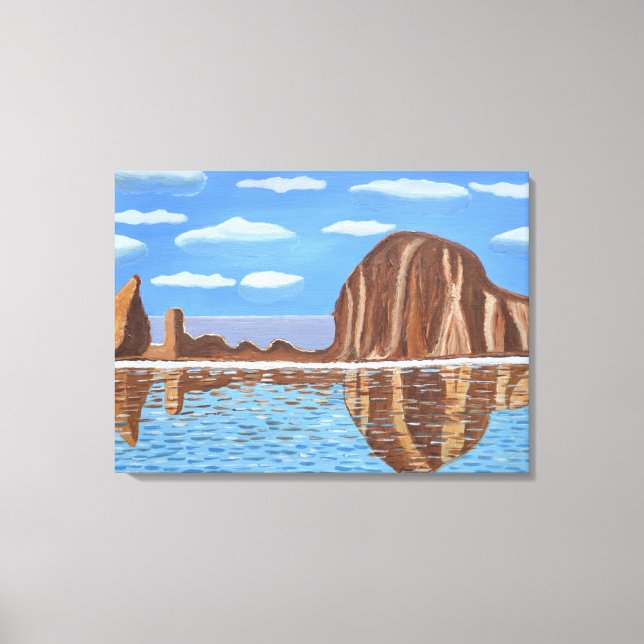Canvas de Oregon Beach (Frente)