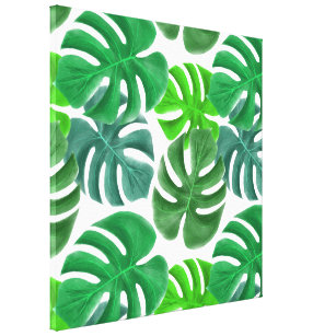 Canvas de Palma Tropical de Arte Impressão