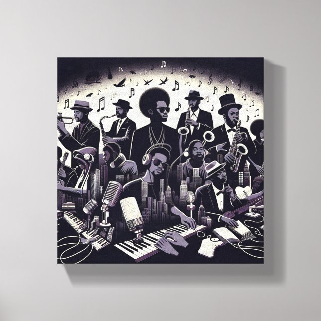 canvas de Parede "Harmonia Descoberta" (Frente)