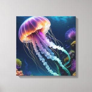 Canvas de peixe gelado