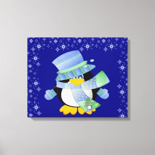 Canvas de pinguim