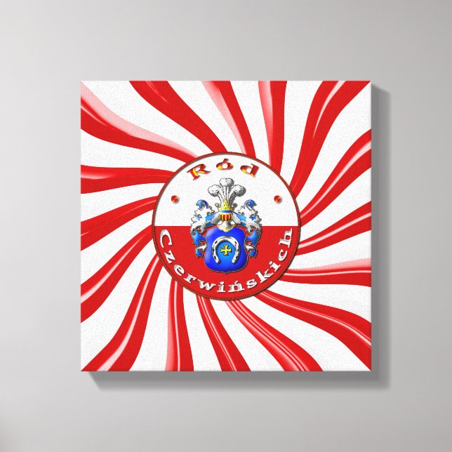 Canvas de Prêmio de Despedida da Família Czerwińsk (Frente)