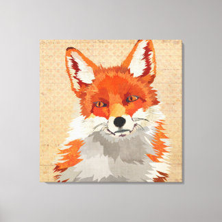 Canvas de Raposa Vermelha