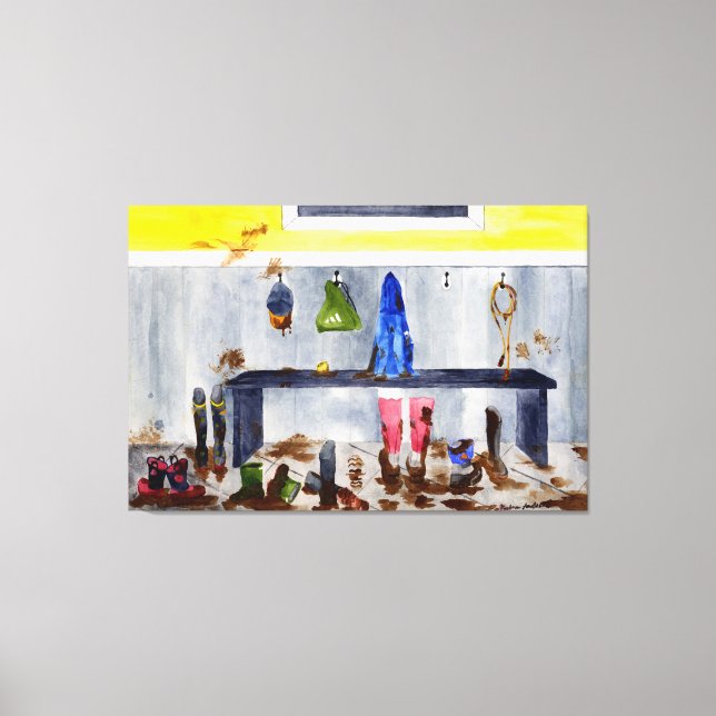 canvas de sala de lama (Frente)