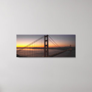 Canvas de San Francisco golden gate bridge