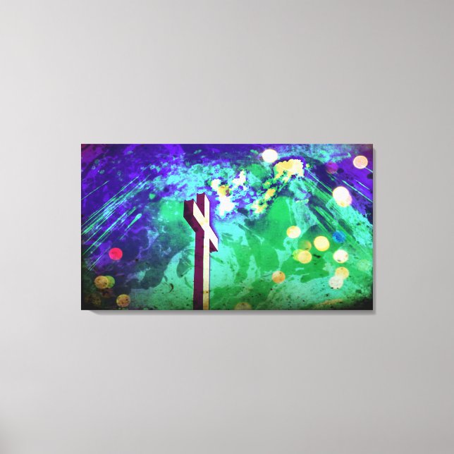 Canvas de Sparkle da Cruz Santa Terra (Frente)