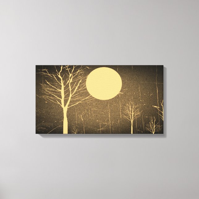 Canvas de Vintagem Noturna Completa (Frente)