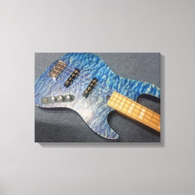 Canvas de Violão Bass BlueWave (Frente)