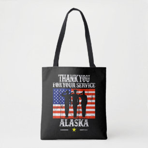 Canvas do Alaska Tote Bag