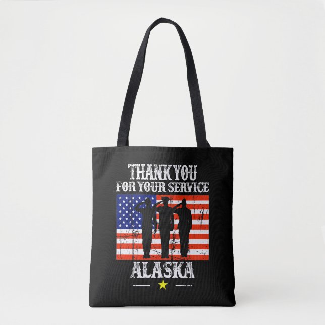Canvas do Alaska Tote Bag (Frente)