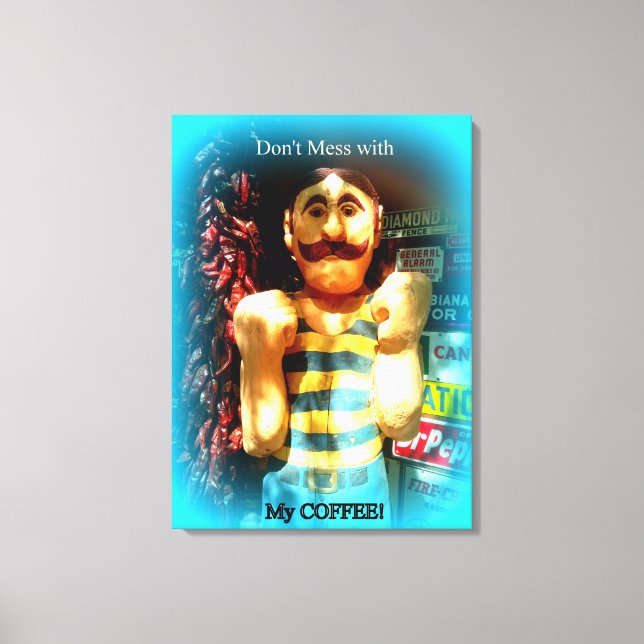 canvas do amante do café (Frente)