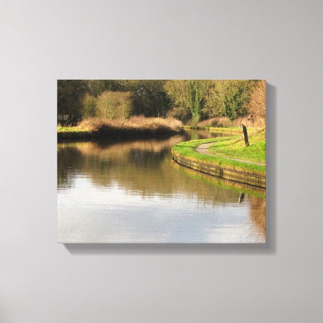 Canvas do Canal Water Pond da Inglaterra (Frente)