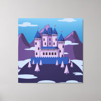 canvas do castelo de fantasia