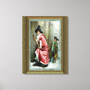 Canvas do comensal de Natal