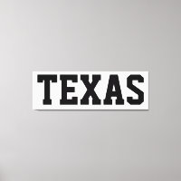 Canvas do Dia da Independência do Texas 57x18