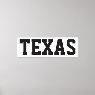 Canvas do Dia da Independência do Texas 57x18