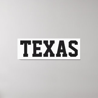Canvas do Dia da Independência do Texas 57x18