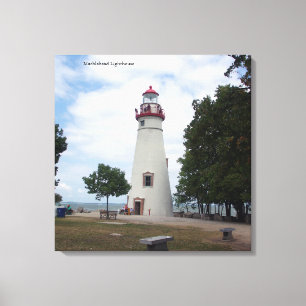 Canvas do farol de Marblehead que pring