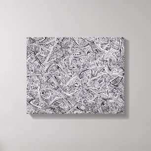 Canvas do Grafite Sharpie