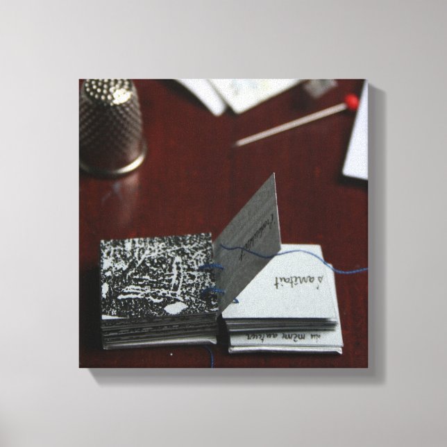 Canvas do Livro de Árvores de L'Arbre O Carré (Frente)