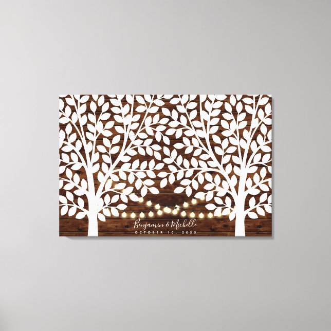 Canvas do Livro de Luzes Convidadas - 250 Assinatu (Frente)