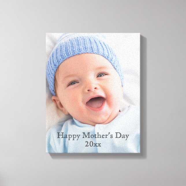 Canvas do Muro de Fotos do Dia das Mães (Frente)